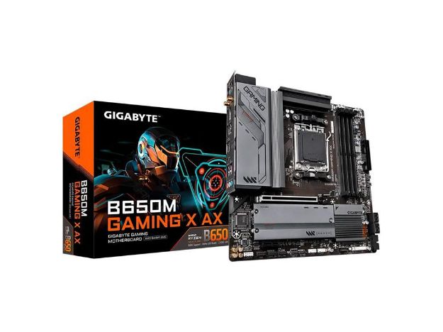 imagem de Placa Mae Gigabyte Amd (Am5) Matx Ddr5 - B650m Gaming X Ax 1.0
