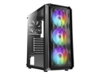 imagem de Gabinete Gamer Antec Nx292 Lateral de Vidro Temperado Micro Atx/Atx/Itx/E-Atx 3 Fans Rgb - 0-761345-81006-7
