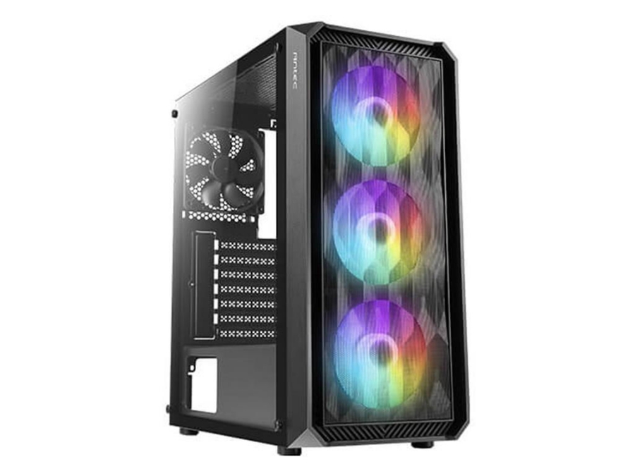 imagem de Gabinete Gamer Antec Nx292 Lateral de Vidro Temperado Micro Atx/Atx/Itx/E-Atx 3 Fans Rgb - 0-761345-81006-7