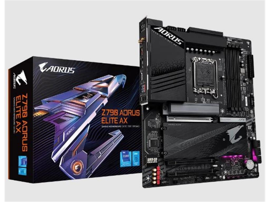 imagem de Placa Mae Gigabyte Intel Lga1700 Ddr5 Atx- Z790 Aorus Elite Ax 1.1