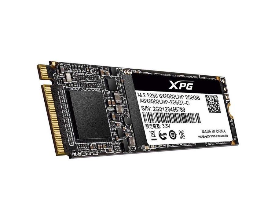 imagem de Ssd Adata Xpg Sx6000 Lite 128gb Pcie Gen3x4 M.2 Nvme 2280 - Asx6000lnp-128gt-C