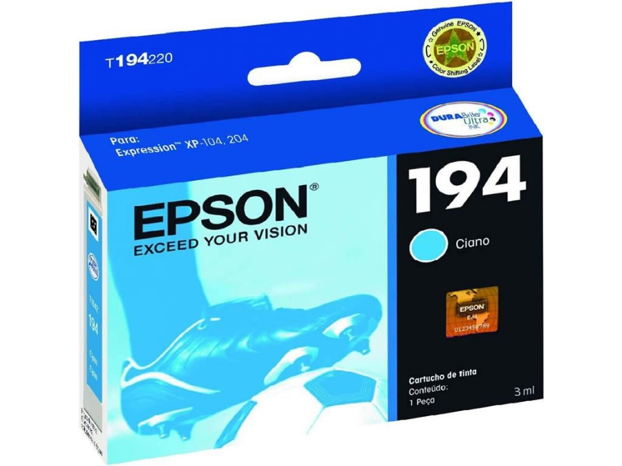 imagem de Cartucho Epson Ciano 5ml - T194220-Br
