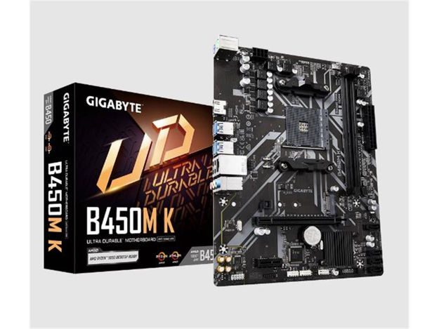 imagem de Placa Mae Gigabyte Amd (Am4) Micro Atx Ddr4 - B450m K 1.0