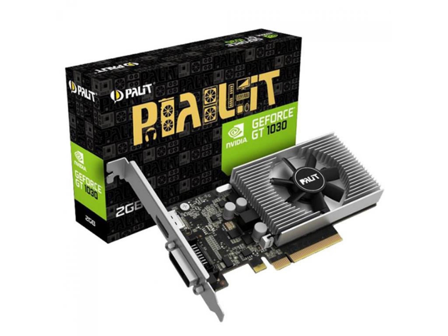 imagem de Placa de Video Palit Geforce Gt 1030 2gb Ddr4 64 Bits - Nec103000646-1082f
