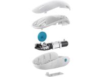 imagem de Mouse Microsoft sem Fio Bluetooth Ocean Plastic Branco Pontilhado - I38-00019