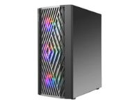 imagem de Gabinete Gamer Antec Nx291 Lateral de Vidro Temperado Micro Atx/Atx/Itx/E-Atx 3 Fans Frgb Fixed