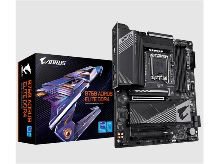imagem de Placa Mae Gigabyte Intel Lga 1700 Ddr4 Atx - B760 Aorus Elite Ddr4 1.0