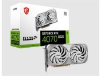 imagem de Placa de Video Msi Geforce Rtx 4070 Super 12gb Ventus 2x White Oc Gddr6x 192 Bits - 912-V513-642