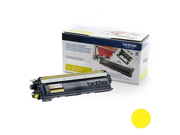 imagem de Cartucho de Toner Brother Amarelo para Impressora A Laser - Tn210ybr