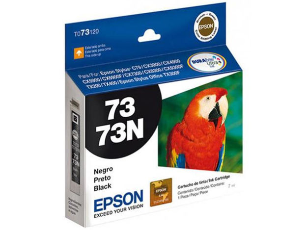 imagem de Cartucho Epson Preto 7ml - T073120-Br