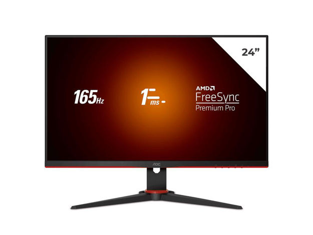 imagem de Monitor Aoc 24" Led Gamer Viper 165hz 1ms Hdmi Display Port Freesync - 24g2se