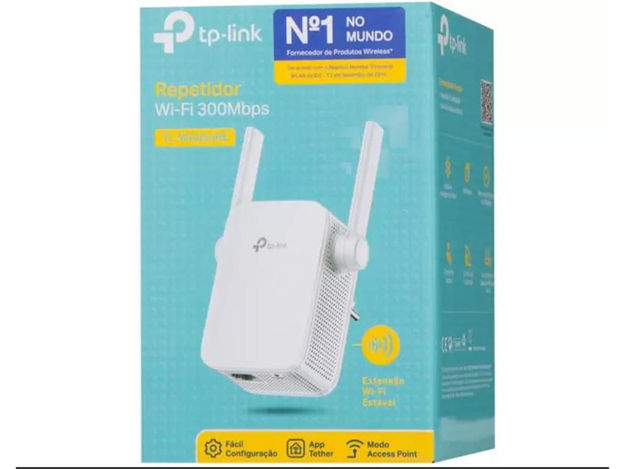 imagem de Repetidor Tp-Link Wireless Tl-Wa855re 300mbps com Botao Wps