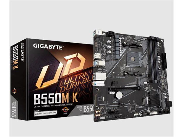 imagem de Placa Mae Gigabyte Amd (Am4) Ddr4 Micro Atx - B550m K 1.1