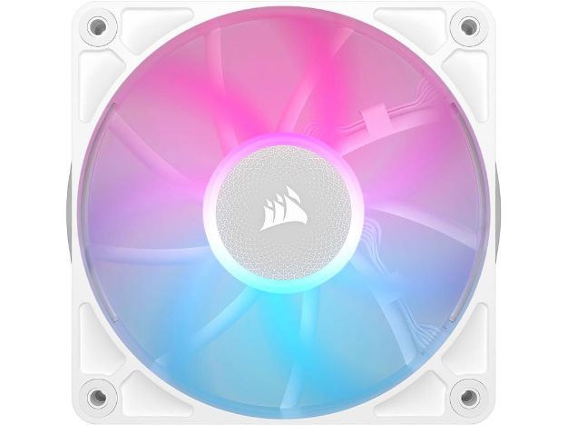 imagem de Cooler P/ Gabinete Corsair Icue Link Rx120 Rgb 120mm Rgb Branco - Co-9051021-Ww