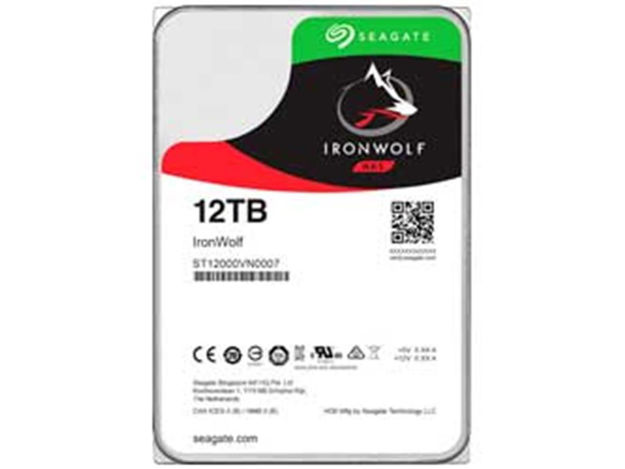 imagem de Hdd Seagate Ironwolf 12tb P/ Nas - St12000vn0008