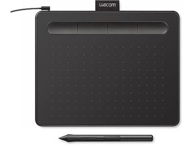 imagem de Mesa Digitalizadora Wacom Intuos Pequena Preta 2540lpi Usb - Ctl4100