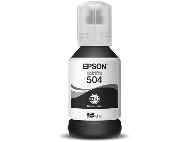 imagem de Garrafa de Tinta Epson Preto 127ml - T504120-Al