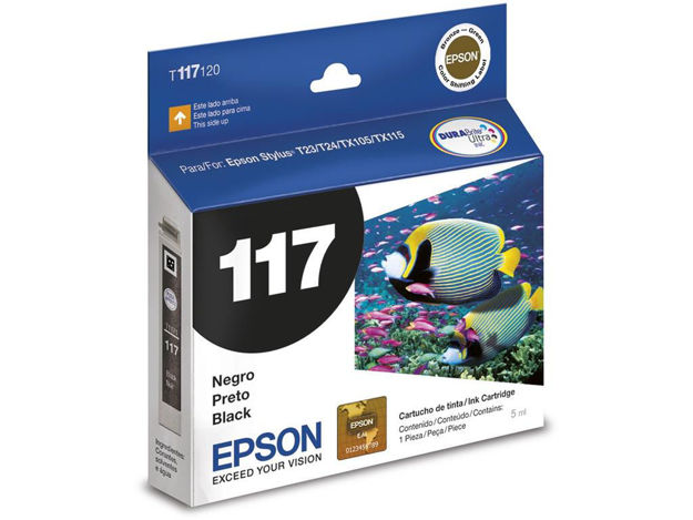 imagem de Cartucho Epson Preto 5ml - T117120-Br