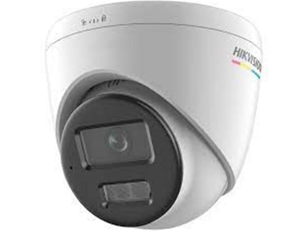 imagem de Camera Ip Dome 2mp Colorvu Hikvision Ds-2cd1327g2h-Liu(2.8mm) Deteccao de Movimento e Microfone Embutido