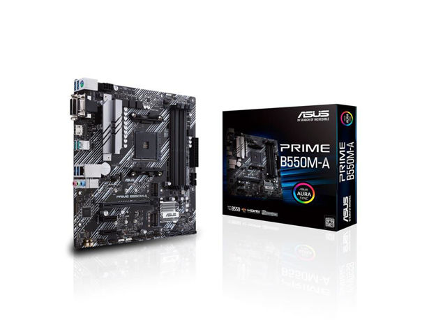 imagem de Placa Mae Asus Amd (Am4) Ddr4 Matx - Prime B550m-A