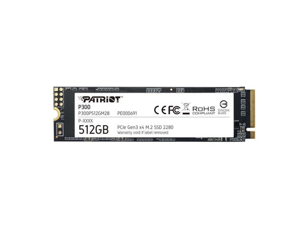 imagem de Ssd Patriot P300 Nvme M.2 512gb - P300p512gm28