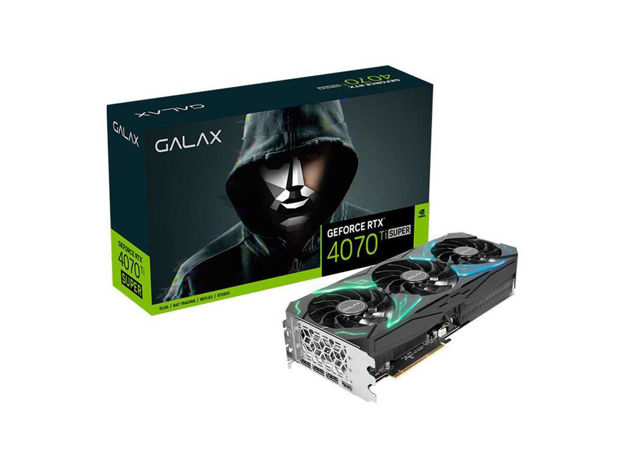 imagem de Placa de Video Galax Geforce Rtx 4070 Ti Super Sg 1-Click Oc 16gb Gddr6x 256 Bits - 47uzm6md6mer