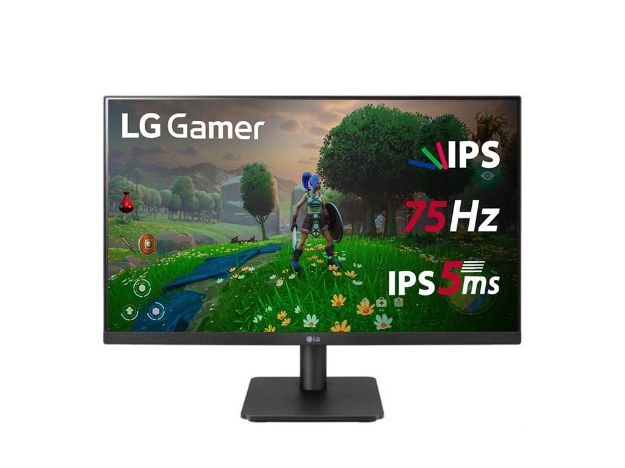 imagem de Monitor Lg 27" Led/Ips Gamer Full Hd 75hz 5ms Hdmi Usb Freesync Vesa D-Sub - 27mp400-B.Awzm