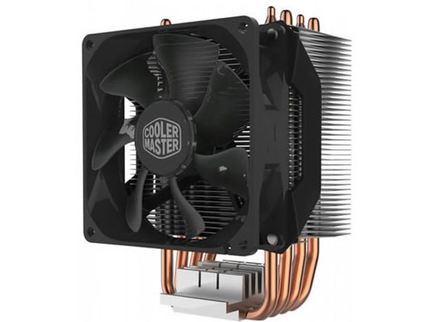 imagem de Air Cooler P/ Processador Cooler Master Hyper H412r (Sem Iluminacao) com 4 Heatpipes e Ventoinha 92mm - Rr-H412-20pk-R2