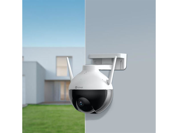 imagem de Camera Ezviz Wifi Ip Externa Colorida Noturna Cs-C8c-R100-1j4wkfl(4mm) 2k+ Pan & Tilt