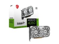 imagem de Placa de Video Msi Geforce Rtx 4060 Ventus 2x White Oc 8gb Gddr6 128 Bits - 912-V516-030