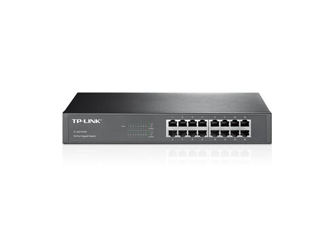 imagem de Switch Tp-Link Tl-Sg1016d 16 Portas Gigabit 10/100/1000 Mbps - Mtp0018