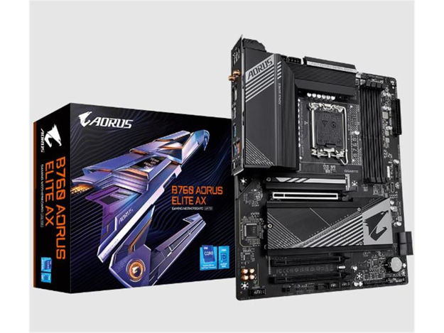 imagem de Placa Mae Gigabyte Intel Lga (1700) Ddr5 Atx - B760 Aorus Elite Ax 1.0