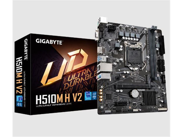 imagem de Placa Mae Gigabyte Intel Lga (1200) Ddr4 Micro Atx - H510m H V2 2.0