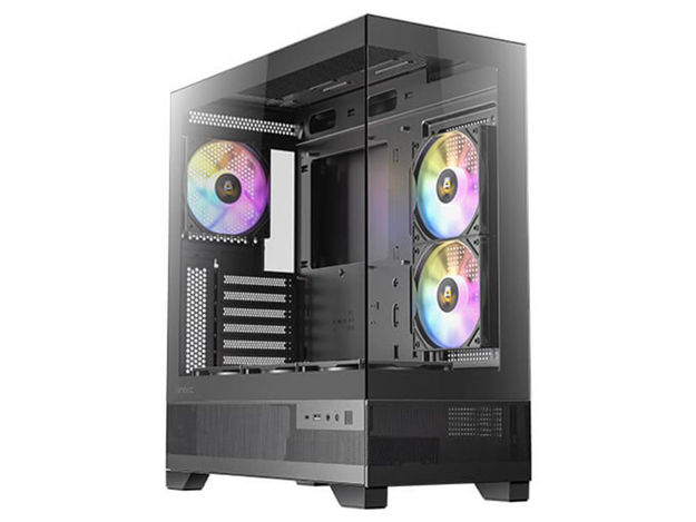 imagem de Gabinete Gamer Antec Cx700 Rgb Elite Lateral de Vidro Temperado 4mm Atx/Micro-Atx/Itx 6 Fans 120mm Rgb - 0-761345-10043-