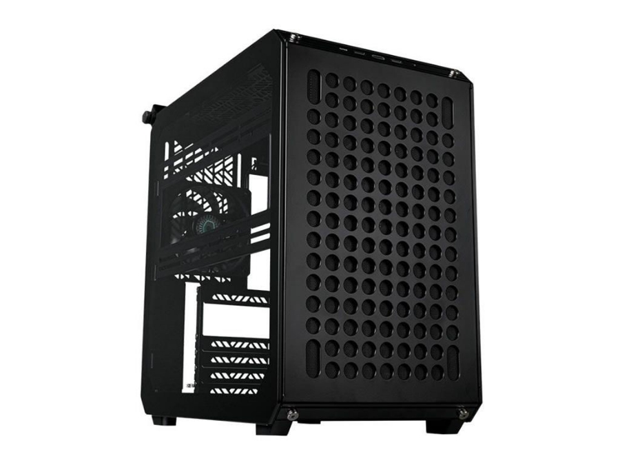 imagem de Gabinete Gamer Cooler Master Qube 500 Flatpack Lateral de Vidro Temperado Itx/Micro Atx/Atx/E-Atx com 1 Fan 120mm - Q500