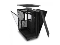 imagem de Gabinete Gamer Nzxt H6 Flow Preto Lateral de Vidro Temperado Atx/Micro-Atx/Mini-Itx com 3 Fans Rgb - Cc-H61fb-01