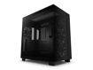 imagem de Gabinete Gamer Nzxt H9 Flow Preto Lateral em Vidro Temperado Mini-Itx/Micro-Atx/Atx com 4 Fans - Cm-H91fb-01