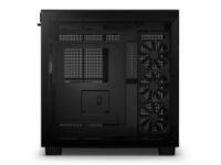imagem de Gabinete Gamer Nzxt H9 Flow Preto Lateral em Vidro Temperado Mini-Itx/Micro-Atx/Atx com 4 Fans - Cm-H91fb-01