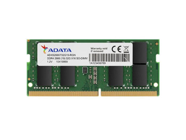 imagem de Memoria Adata P/ Note 32gb Ddr4 2666mhz So-Dimm - Ad4s266632g19-Sgn