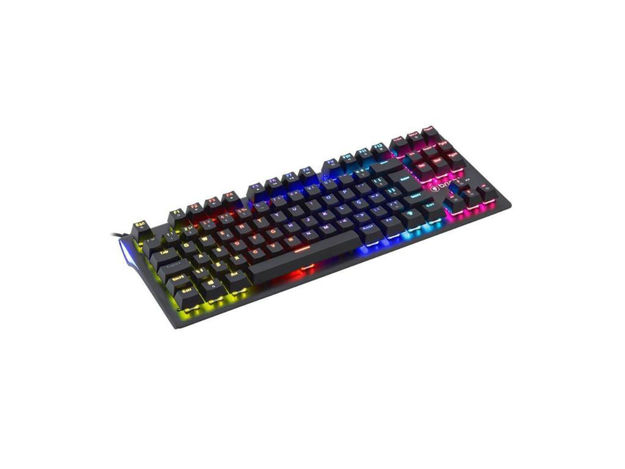 imagem de Teclado Bright Mecanico Gamer Compact II Padrao Americano 88 Teclas Usb Switch Azul - Gtc561