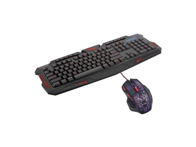 imagem de Kit Teclado e Mouse Gamer Bright com Fio Usb - 0594