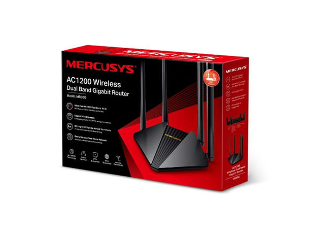 imagem de Roteador Mercusys Mr30g Wireless Dual Band Gigabit Ac1200 - Mmc0001