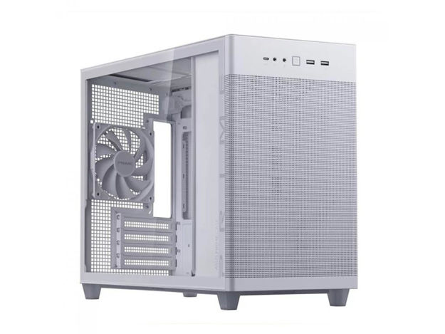 imagem de Gabinete Gamer Asus Ap201 Prime White Lateral de Vidro Temperado Micro Atx/Mini Itx 1 Fan 120mm Branco - 90dc00g3-B