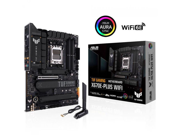 imagem de Placa Mae Asus Amd (Am5) Atx Ddr5 - Tuf Gaming X670e-Plus Wifi