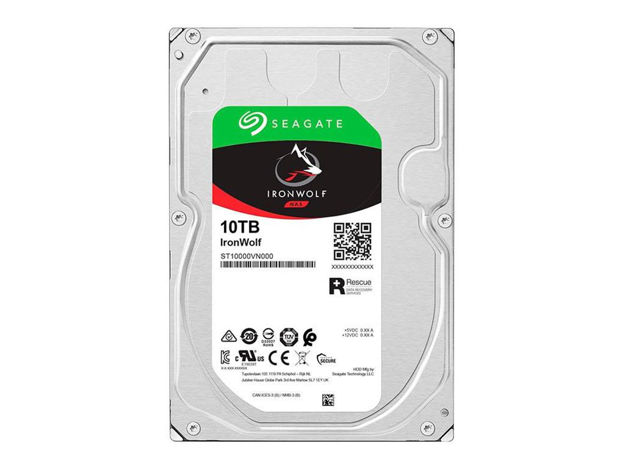 imagem de Hdd Seagate Ironwolf 10tb P/ Nas - St10000vn000