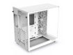 imagem de Gabinete Gamer Nzxt H6 Flow Branco Lateral de Vidro Temperado Atx/Micro-Atx/Mini-Itx Branco com 3 Fans 120mm - Cc-H61fw-