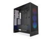 imagem de Gabinete Gamer Nzxt H7 Flow Preto Rgb 2024 Lateral de Vidro Temperado E-Atx/Atx/Micro-Atx/Mini Itx - Cm-H72fb-R1