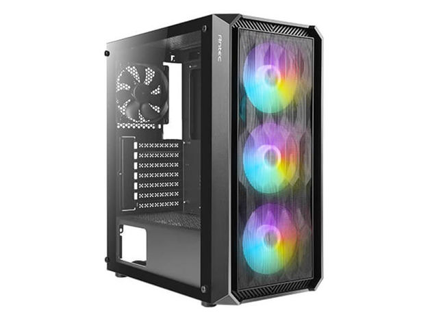 imagem de Gabinete Gamer Antec Nx292 Argb Lateral de Vidro Temperado E-Atx/Atx/Micro-Atx/Itx com 4 Fans Argb 120mm - 0-761345-8100