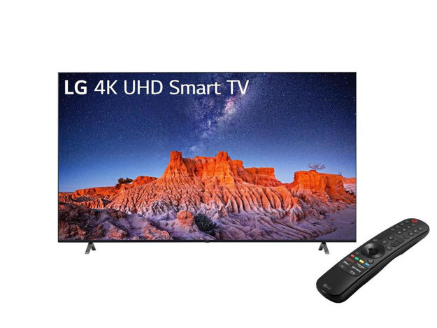 imagem de Tv Lg 50" Smart Uhd 4k Hdr 3x Hdmi 2x Usb Wifi Bluetooth Inteligencia Aritificial Thinq - 50ut801c0sa.Bwz