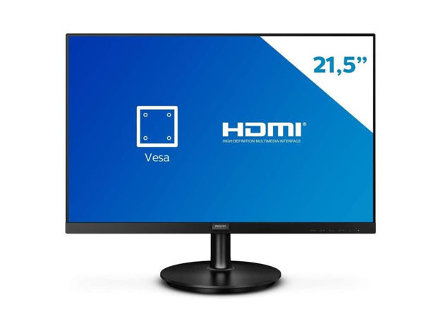 imagem de Monitor Philips 21,5" W Led/Va 100hz 1ms Hdmi Vga - 221v8lb